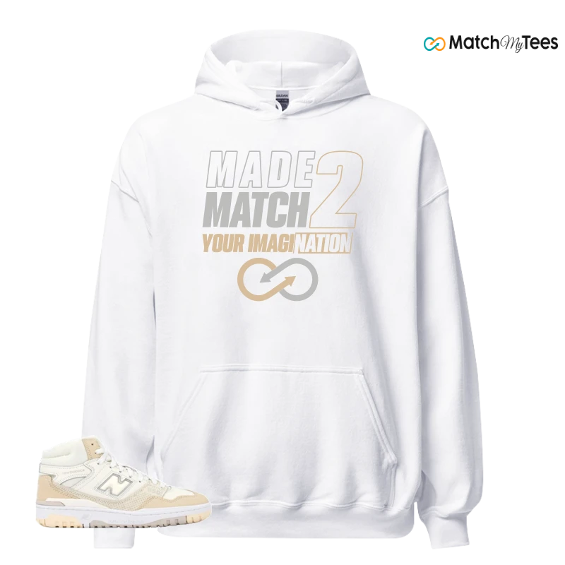 NEW BALANCE 650R BEIGE SNEAKER Matching Tees hoodie