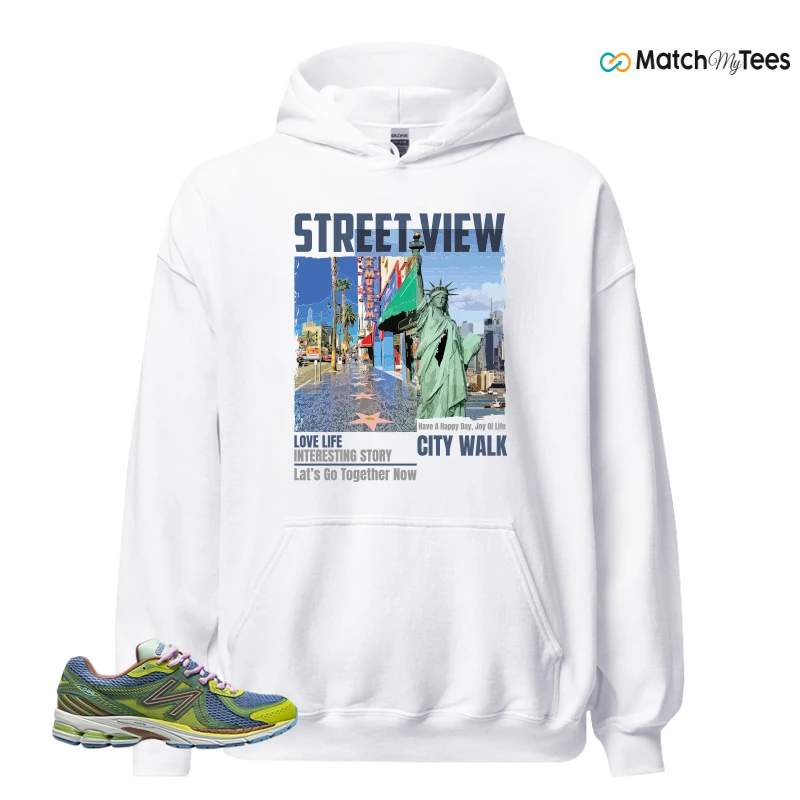 NEW BALANCE 860V2 X UP THERE 2000'S TROPES SNEAKER Matching Tees hoodie