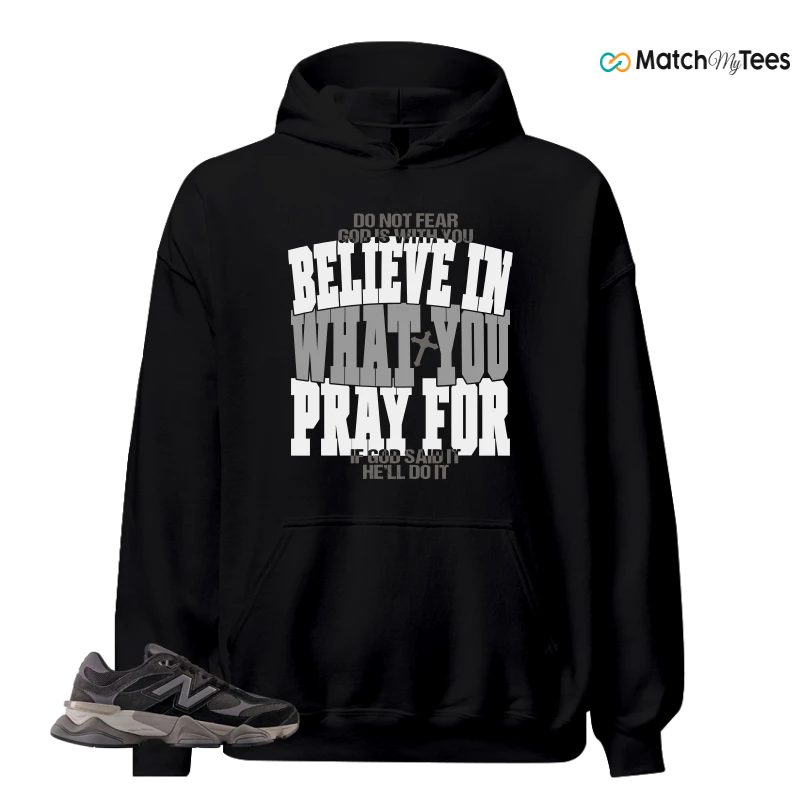 NEW BALANCE 9060 BLACK CASTLEROCK GREY SNEAKER Matching Tees hoodie