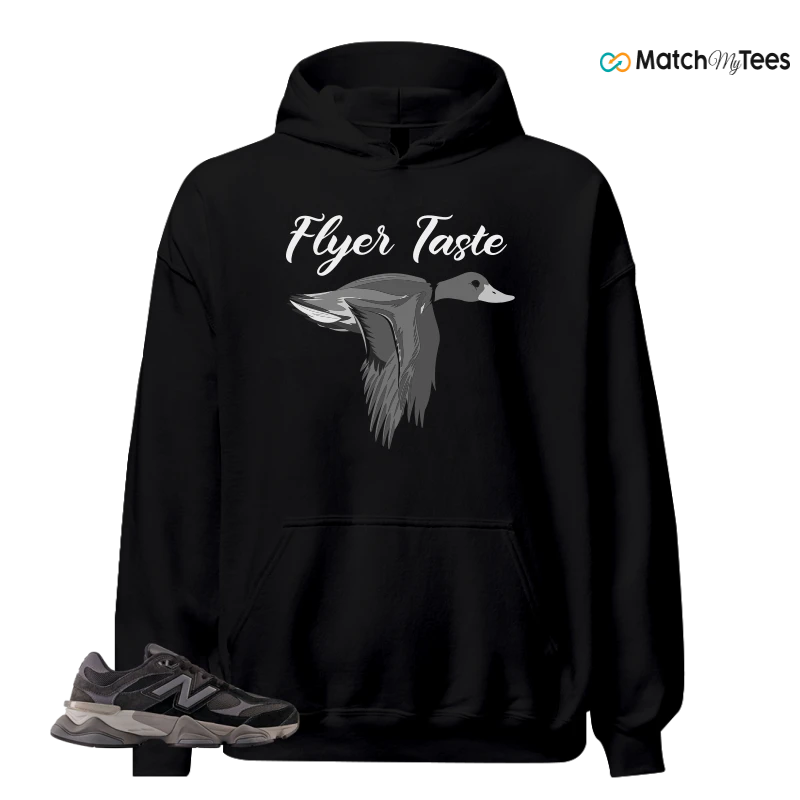 NEW BALANCE 9060 BLACK CASTLEROCK GREY SNEAKER Matching Tees hoodie
