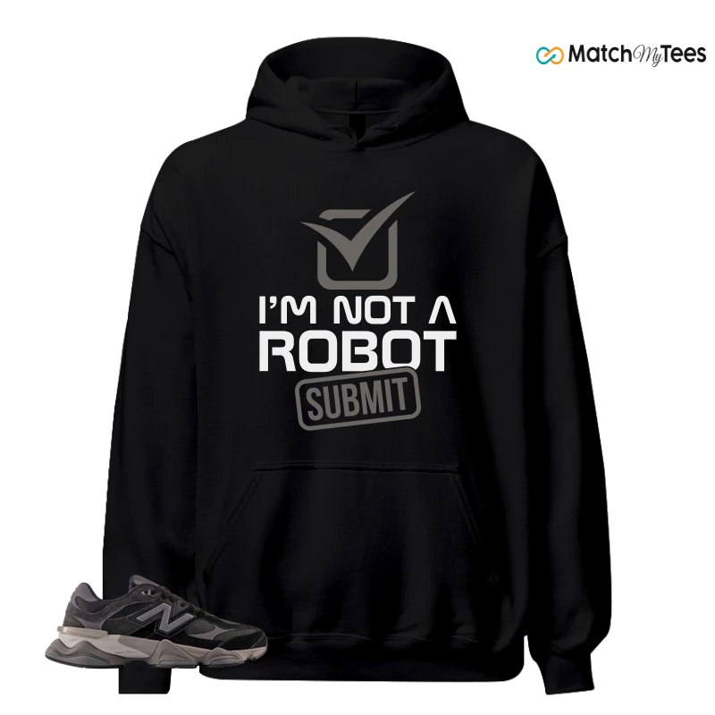 NEW BALANCE 9060 BLACK CASTLEROCK GREY SNEAKER Matching Tees hoodie