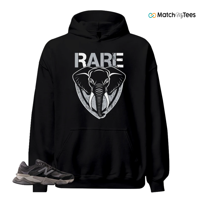 NEW BALANCE 9060 BLACK CASTLEROCK GREY SNEAKER Matching Tees hoodie