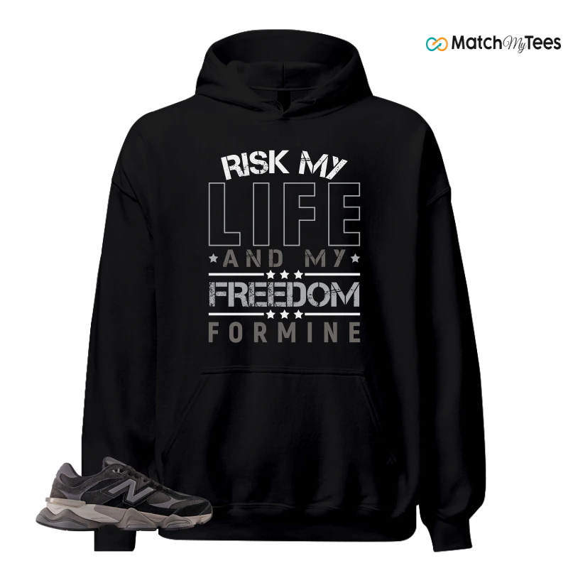 NEW BALANCE 9060 BLACK CASTLEROCK GREY SNEAKER Matching Tees hoodie