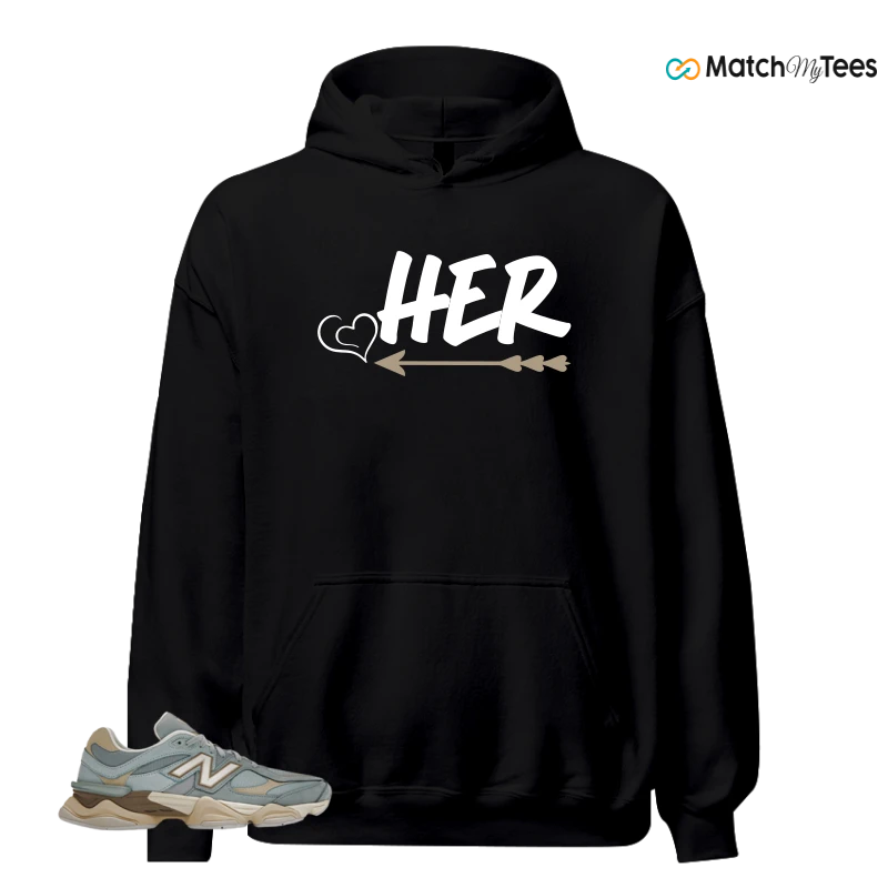NEW BALANCE 9060 BLUE HAZE SNEAKER Matching Tees hoodie