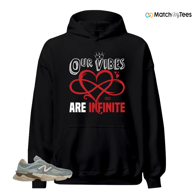 NEW BALANCE 9060 BLUE HAZE SNEAKER Matching Tees hoodie