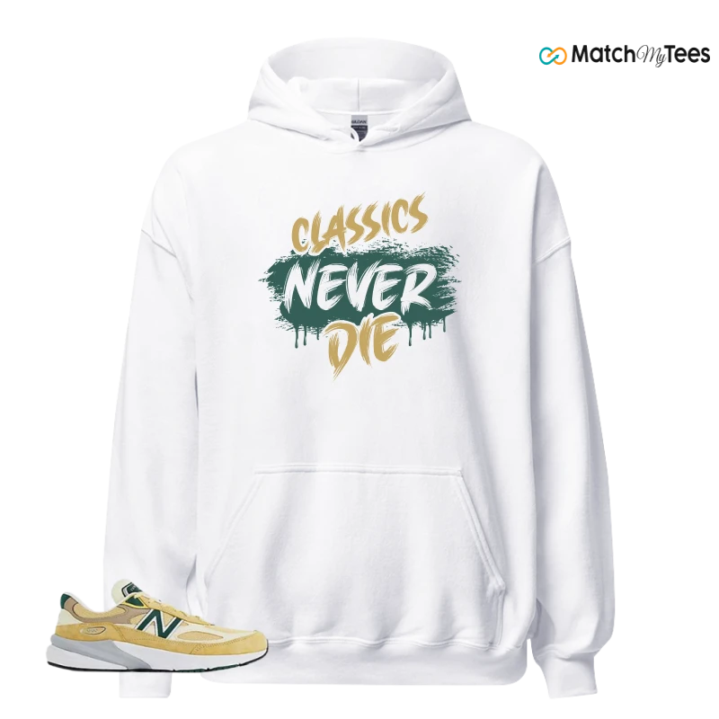 NEW BALANCE 990V6 MIUSA SULPHUR GREEN SNEAKER Matching Tees Hoodie for Men