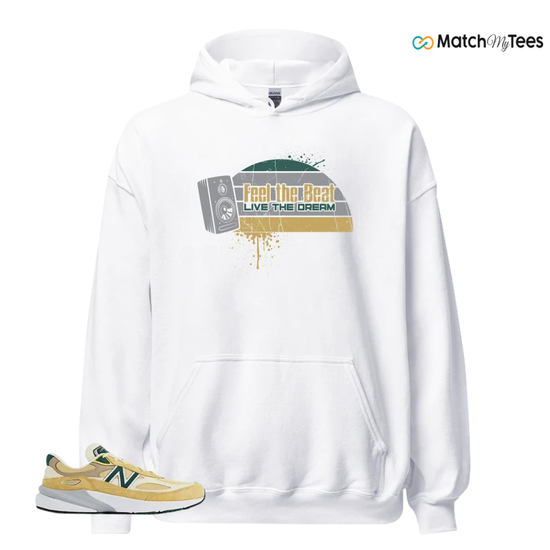 NEW BALANCE 990V6 MIUSA SULPHUR GREEN SNEAKER Matching Tees hoodie