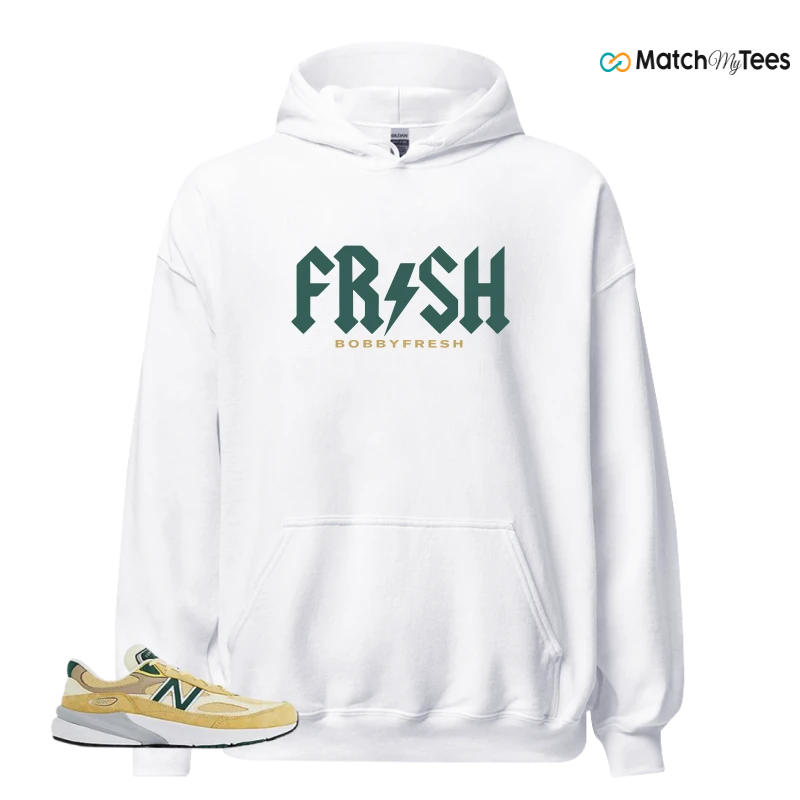 NEW BALANCE 990V6 MIUSA SULPHUR GREEN SNEAKER Matching Tees hoodie