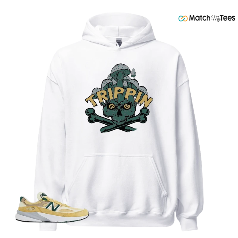 NEW BALANCE 990V6 MIUSA SULPHUR GREEN SNEAKER Matching Tees hoodie