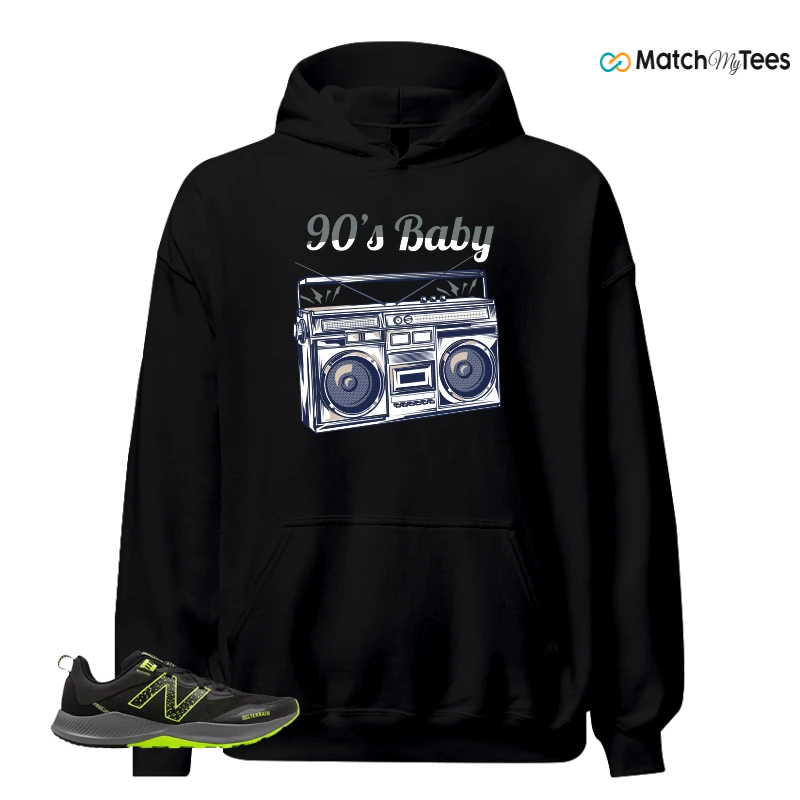 NEW BALANCE NITREL V4 BLACK LIMEADE SNEAKER Matching Tees hoodie