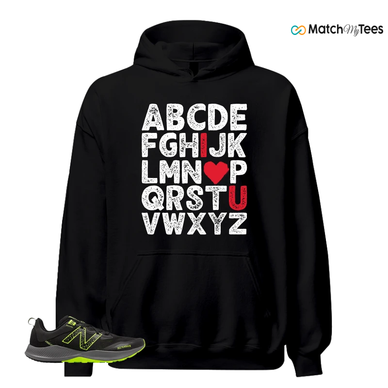 NEW BALANCE NITREL V4 BLACK LIMEADE SNEAKER Matching Tees Hoodie for Men