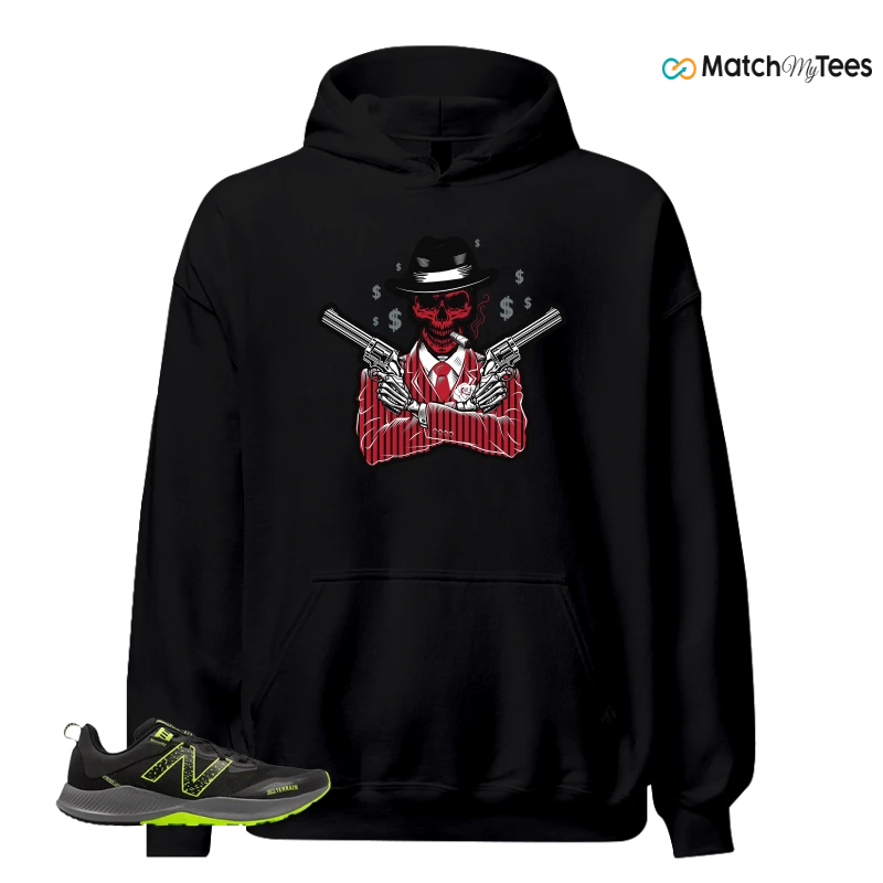 NEW BALANCE NITREL V4 BLACK LIMEADE SNEAKER Matching Tees hoodie