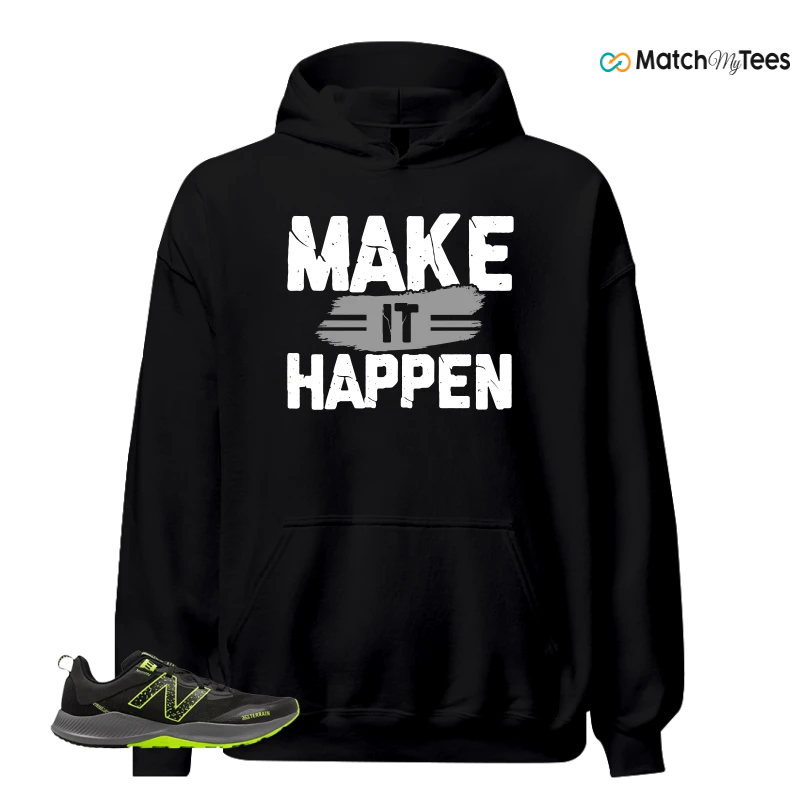 NEW BALANCE NITREL V4 BLACK LIMEADE SNEAKER Matching Tees hoodie