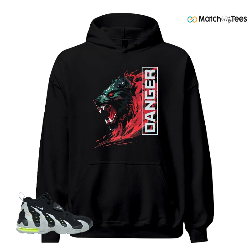 NIKE AIR DT MAX 96 BLACK MICA GREEN-VOLT SNEAKER Matching Tees Hoodie for Men