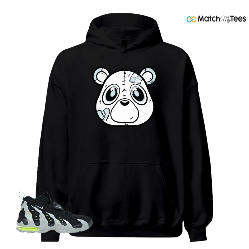 NIKE AIR DT MAX 96 BLACK MICA GREEN-VOLT SNEAKER Matching Tees hoodie