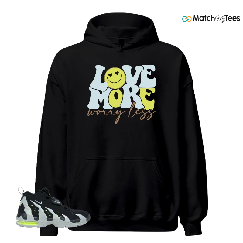NIKE AIR DT MAX 96 BLACK MICA GREEN-VOLT SNEAKER Matching Tees hoodie