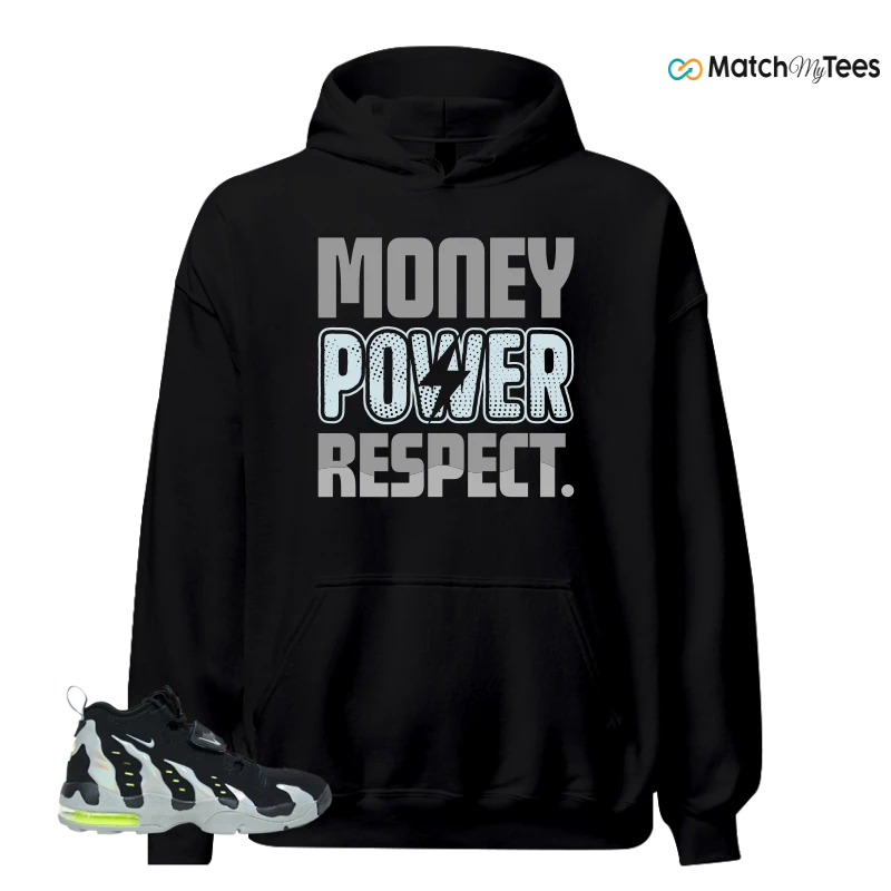 NIKE AIR DT MAX 96 BLACK MICA GREEN-VOLT SNEAKER Matching Tees hoodie