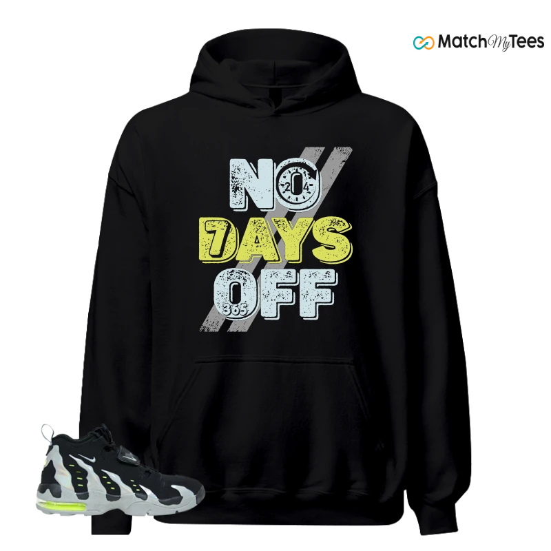NIKE AIR DT MAX 96 BLACK MICA GREEN-VOLT SNEAKER Matching Tees hoodie