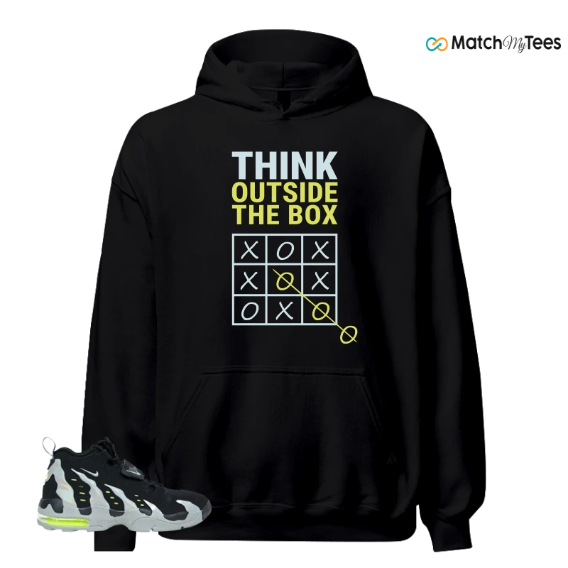NIKE AIR DT MAX 96 BLACK MICA GREEN-VOLT SNEAKER Matching Tees hoodie
