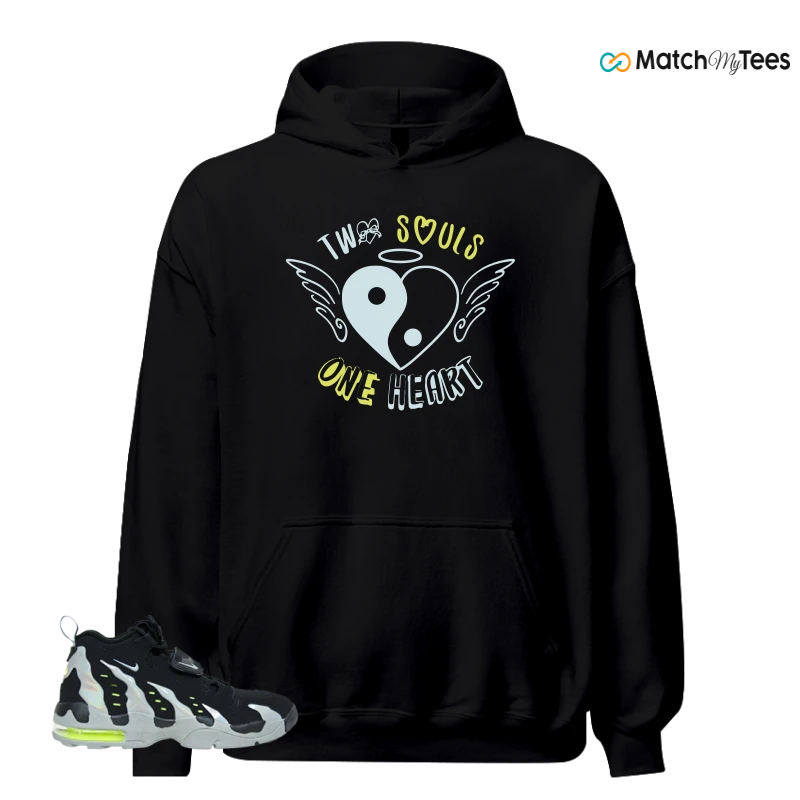 NIKE AIR DT MAX 96 BLACK MICA GREEN-VOLT SNEAKER Matching Tees hoodie
