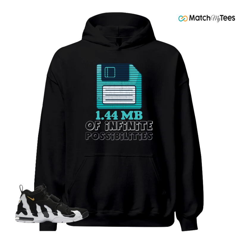 NIKE AIR DT MAX 96 BLACK VARSITY MAIZE SNEAKER Matching Tees hoodie