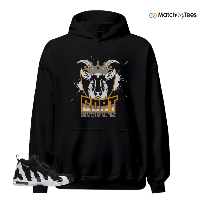 NIKE AIR DT MAX 96 BLACK VARSITY MAIZE SNEAKER Matching Tees Hoodie for Men