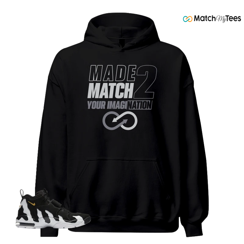 NIKE AIR DT MAX 96 BLACK VARSITY MAIZE SNEAKER Matching Tees hoodie