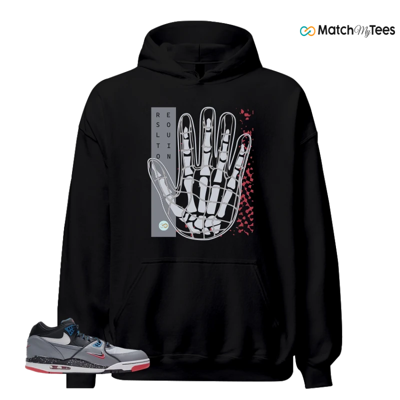 NIKE AIR FLIGHT 89 SCRIPT SWOOSH SNEAKER Matching Tees Hoodie for Men