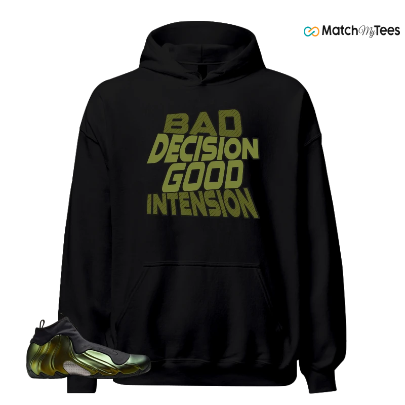 NIKE AIR FLIGHTPOSITE BLACK METALLIC GOLD SNEAKER Matching Tees hoodie