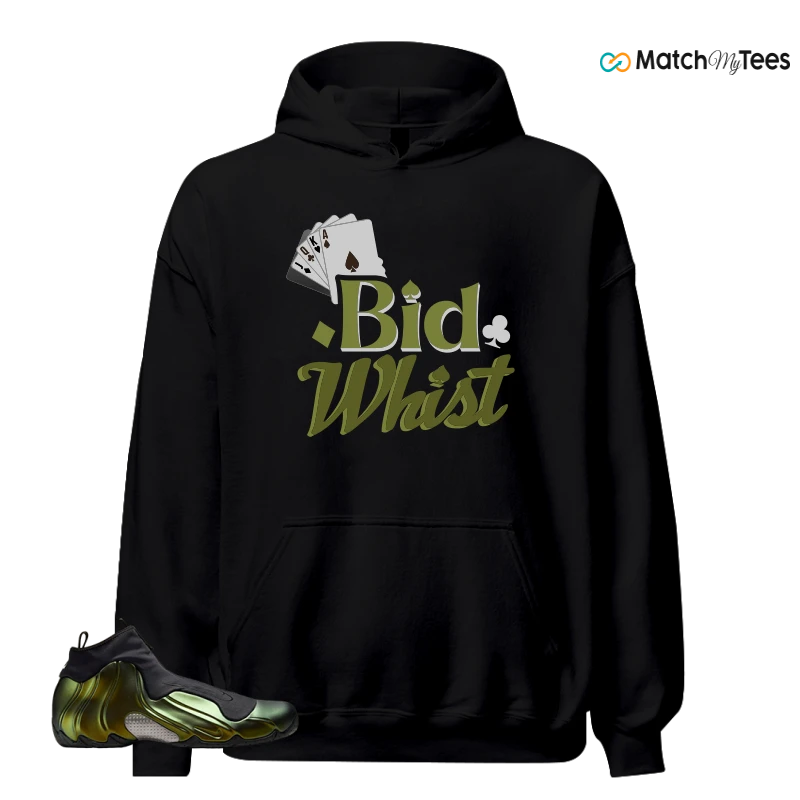 NIKE AIR FLIGHTPOSITE BLACK METALLIC GOLD SNEAKER Matching Tees hoodie