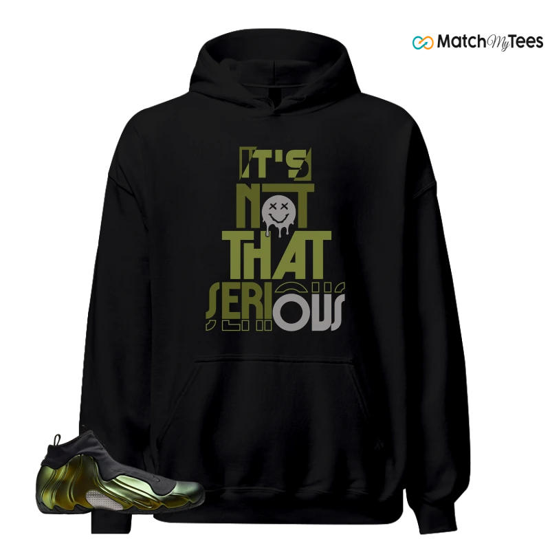 NIKE AIR FLIGHTPOSITE BLACK METALLIC GOLD SNEAKER Matching Tees hoodie