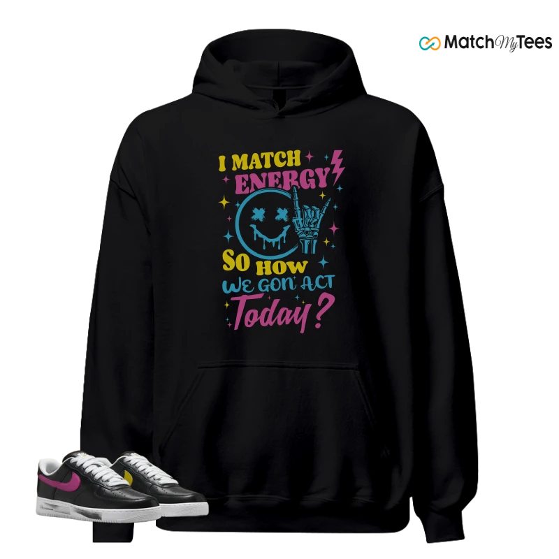 NIKE AIR FORCE 1 '07 X G-DRAGON PARA-NOISE 3.0 SNEAKER Matching Tees hoodie