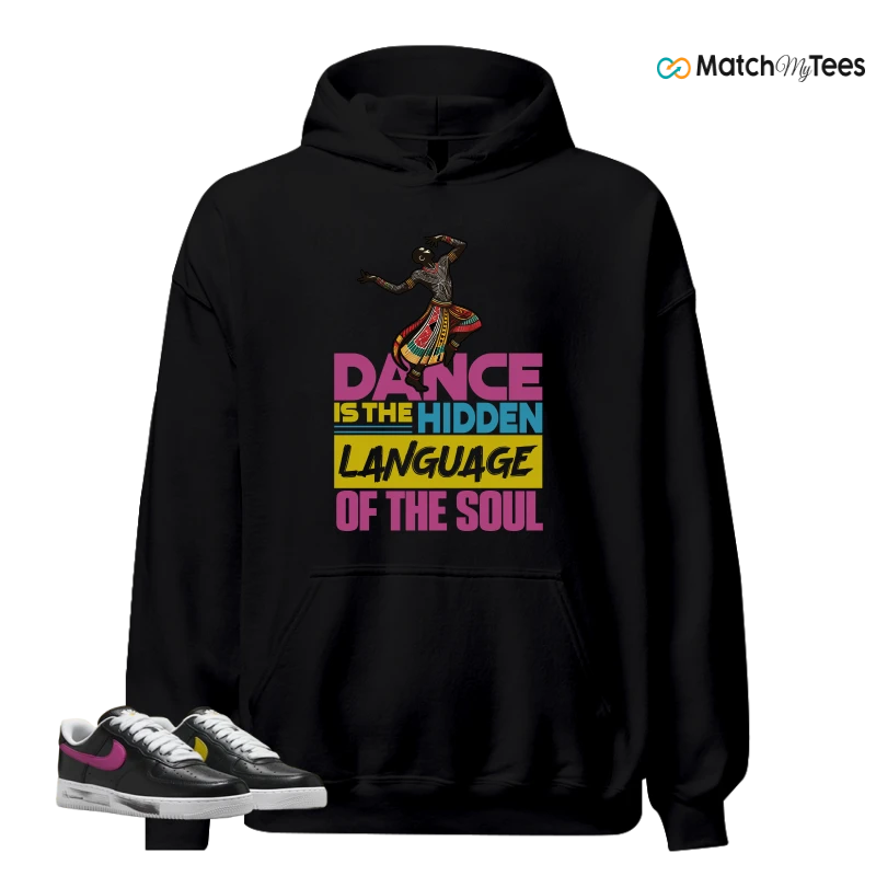 NIKE AIR FORCE 1 '07 X G-DRAGON PARA-NOISE 3.0 SNEAKER Matching Tees Hoodie for Men