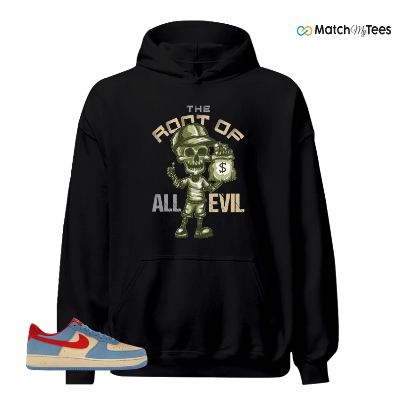 NIKE AIR FORCE 1 LOW '07 LV8 DORAEMON SNEAKER Matching Tees hoodie