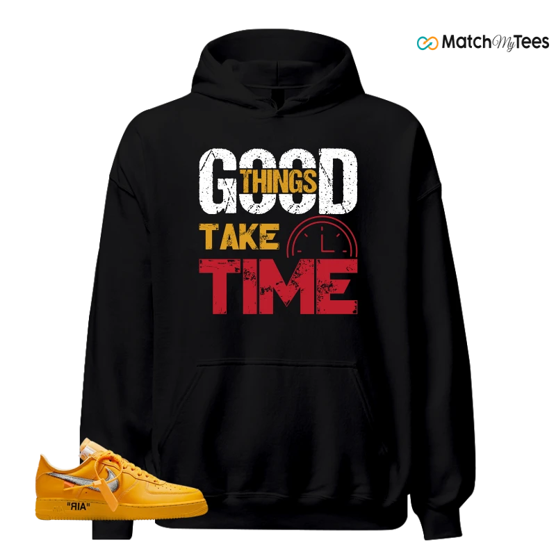 NIKE AIR FORCE 1 LOW CANARY YELLOW SNEAKER Matching Tees hoodie