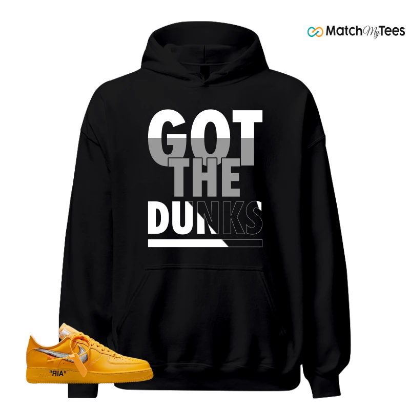 NIKE AIR FORCE 1 LOW CANARY YELLOW SNEAKER Matching Tees Hoodie for Men