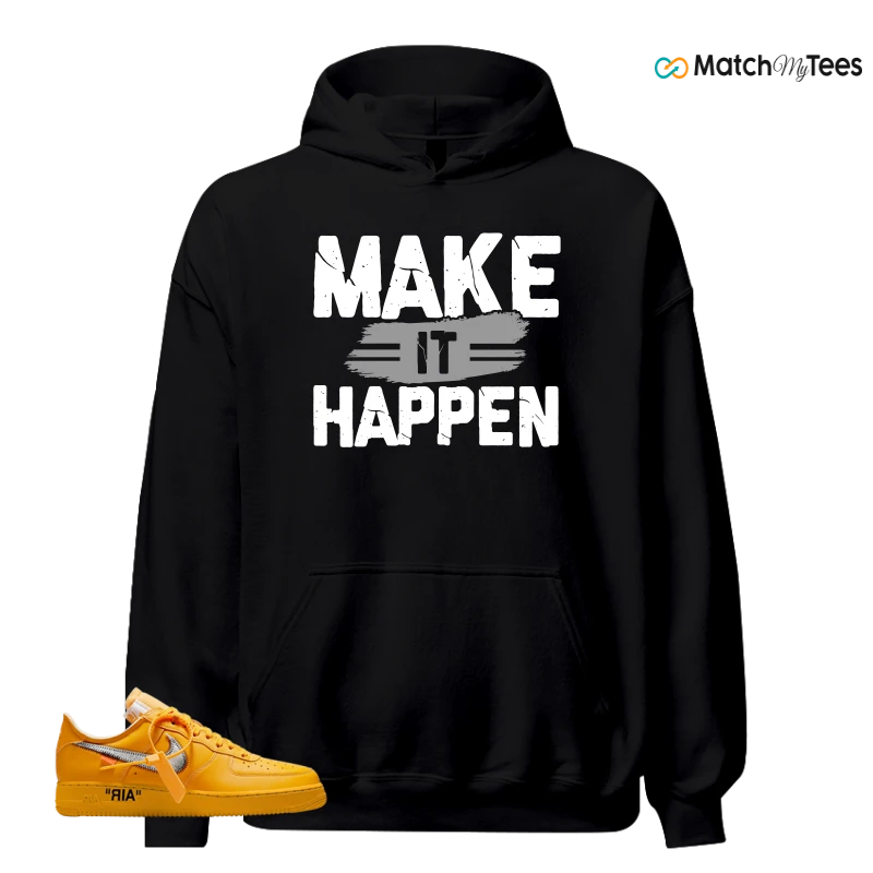 NIKE AIR FORCE 1 LOW CANARY YELLOW SNEAKER Matching Tees hoodie
