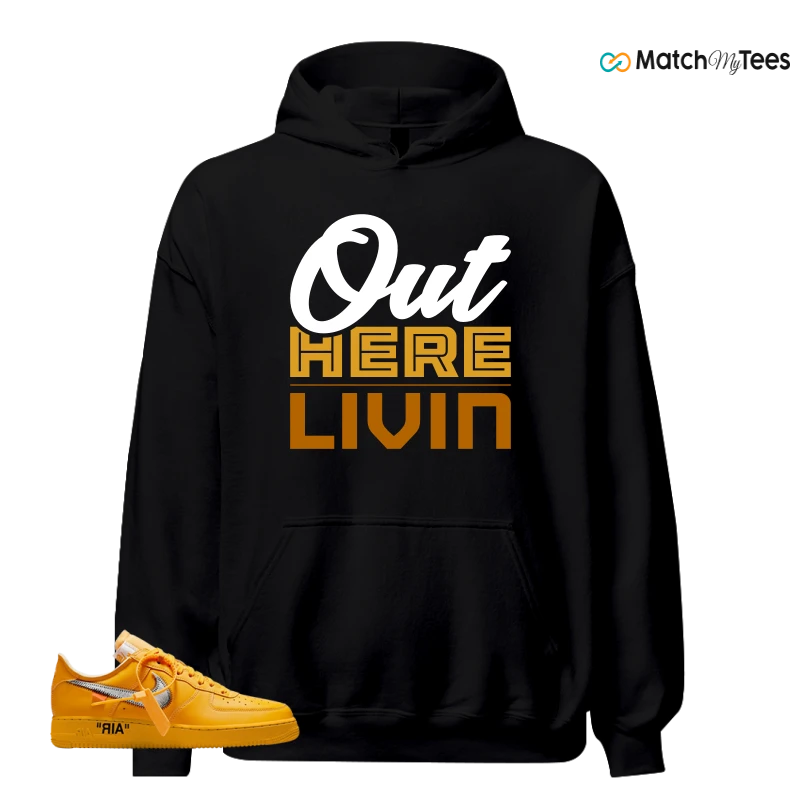 NIKE AIR FORCE 1 LOW CANARY YELLOW SNEAKER Matching Tees hoodie