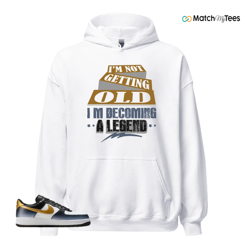 NIKE AIR FORCE 1 LOW FINE GOLD SNEAKER Matching Tees hoodie