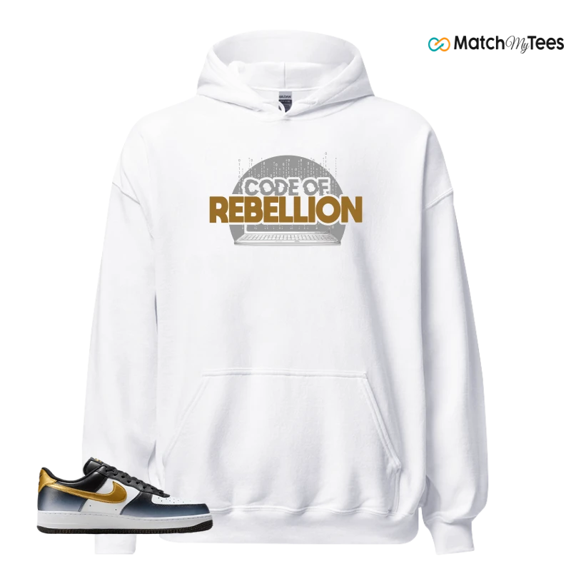 NIKE AIR FORCE 1 LOW FINE GOLD SNEAKER Matching Tees hoodie