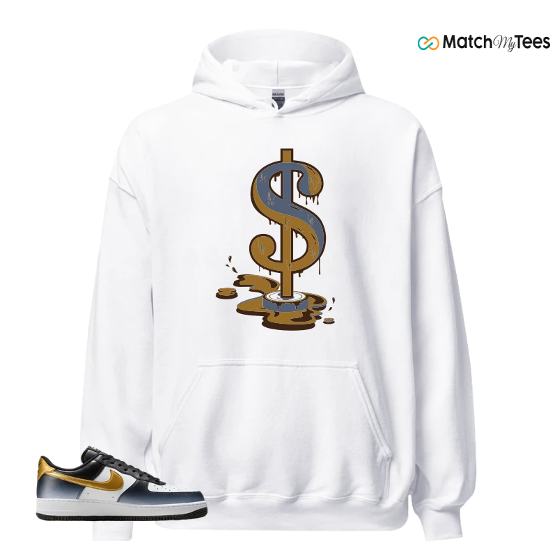 NIKE AIR FORCE 1 LOW FINE GOLD SNEAKER Matching Tees hoodie
