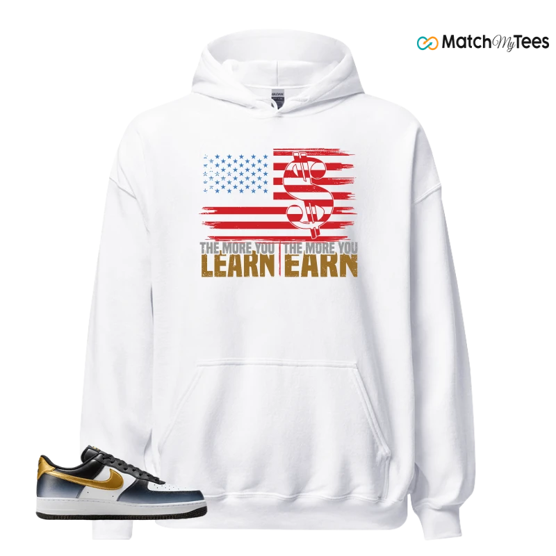 NIKE AIR FORCE 1 LOW FINE GOLD SNEAKER Matching Tees hoodie