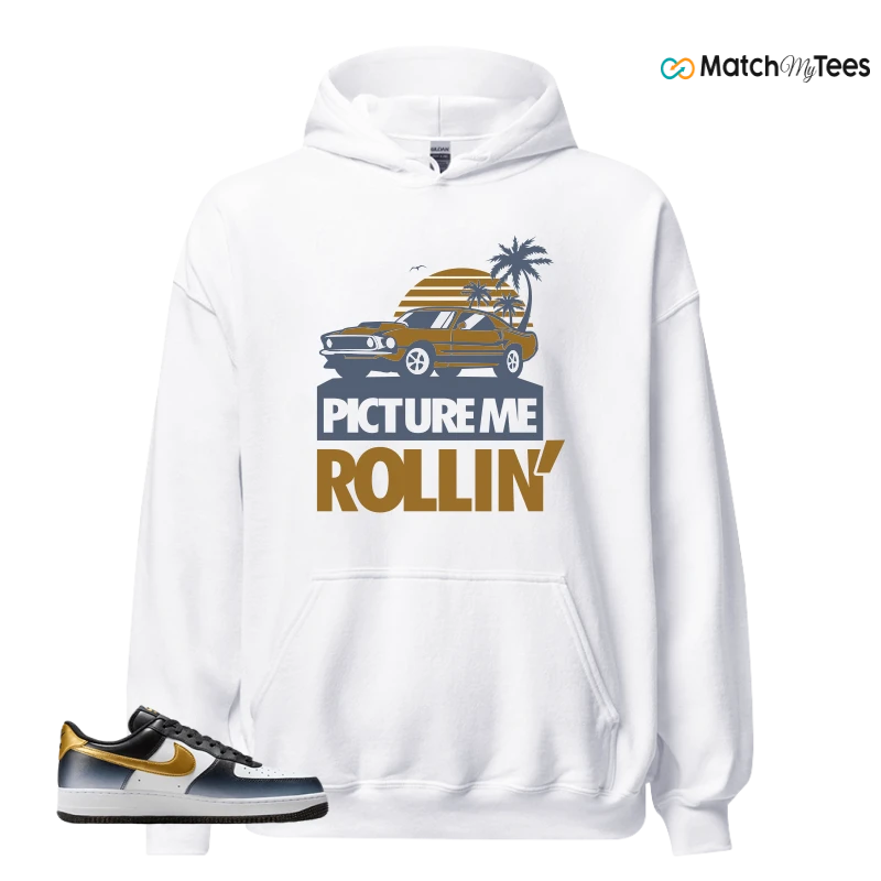NIKE AIR FORCE 1 LOW FINE GOLD SNEAKER Matching Tees hoodie