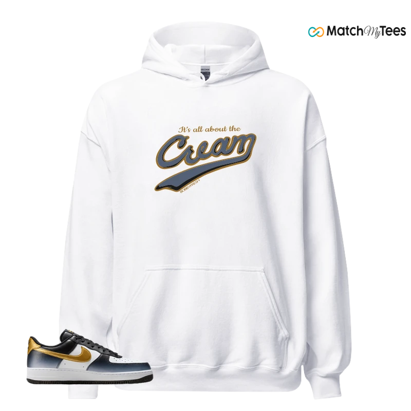 NIKE AIR FORCE 1 LOW FINE GOLD SNEAKER Matching Tees hoodie