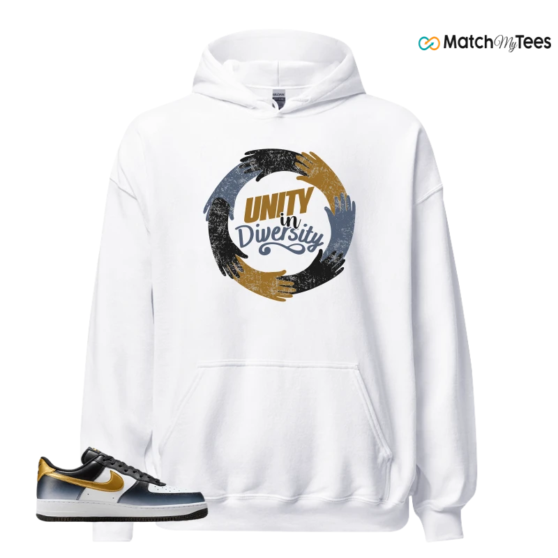 NIKE AIR FORCE 1 LOW FINE GOLD SNEAKER Matching Tees hoodie
