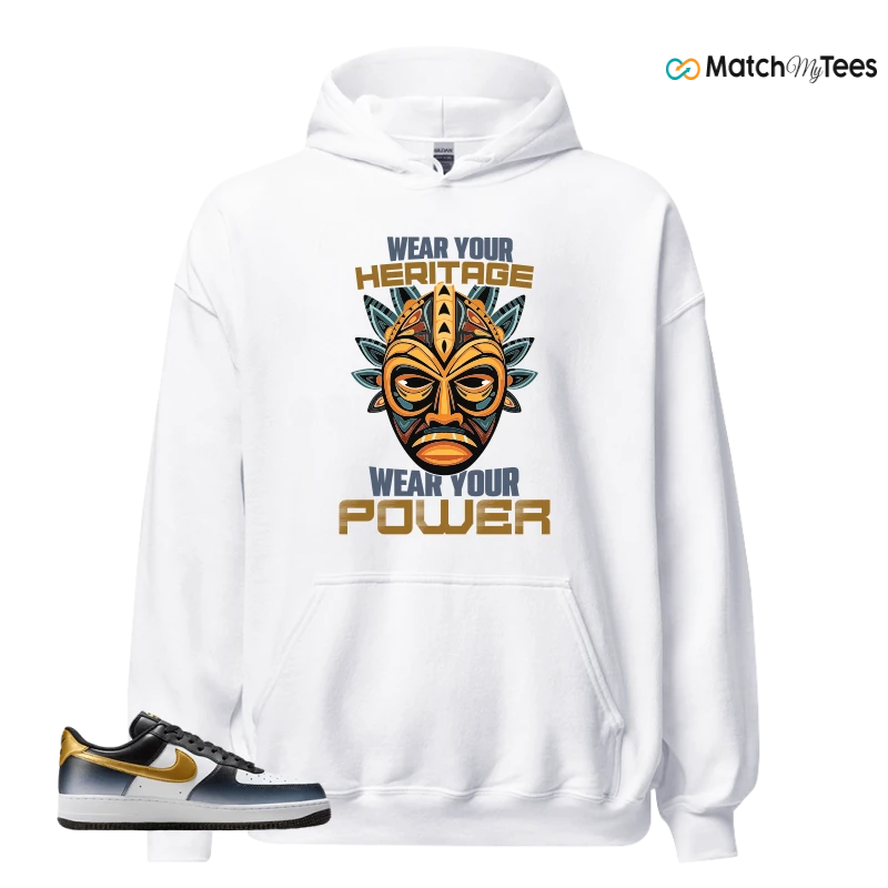 NIKE AIR FORCE 1 LOW FINE GOLD SNEAKER Matching Tees hoodie