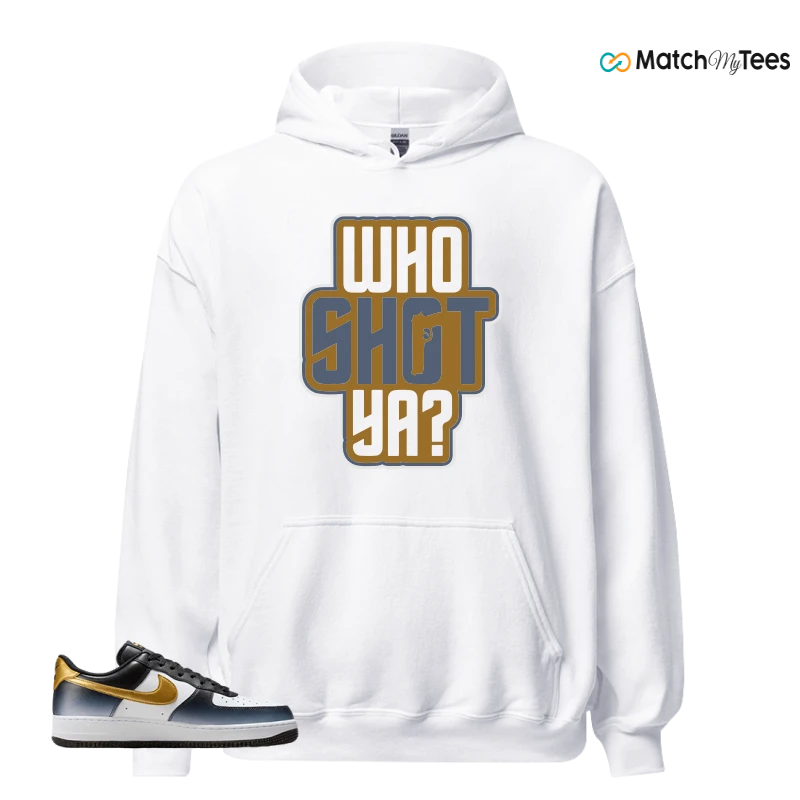 NIKE AIR FORCE 1 LOW FINE GOLD SNEAKER Matching Tees hoodie