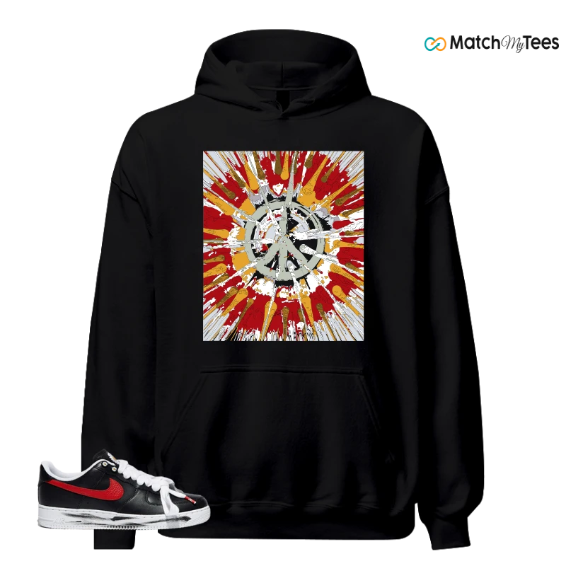 NIKE AIR FORCE 1 LOW G-DRAGON PEACEMINUSONE PARA-NOISE (KOREA EXCLUSIVE) SNEAKER Matching Tees hoodie