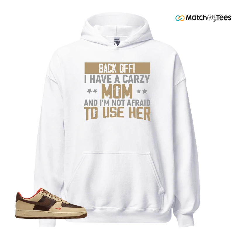 NIKE AIR FORCE 1 LOW LIGHT BRITISH TAN CACAO WOW SNEAKER Matching Tees hoodie
