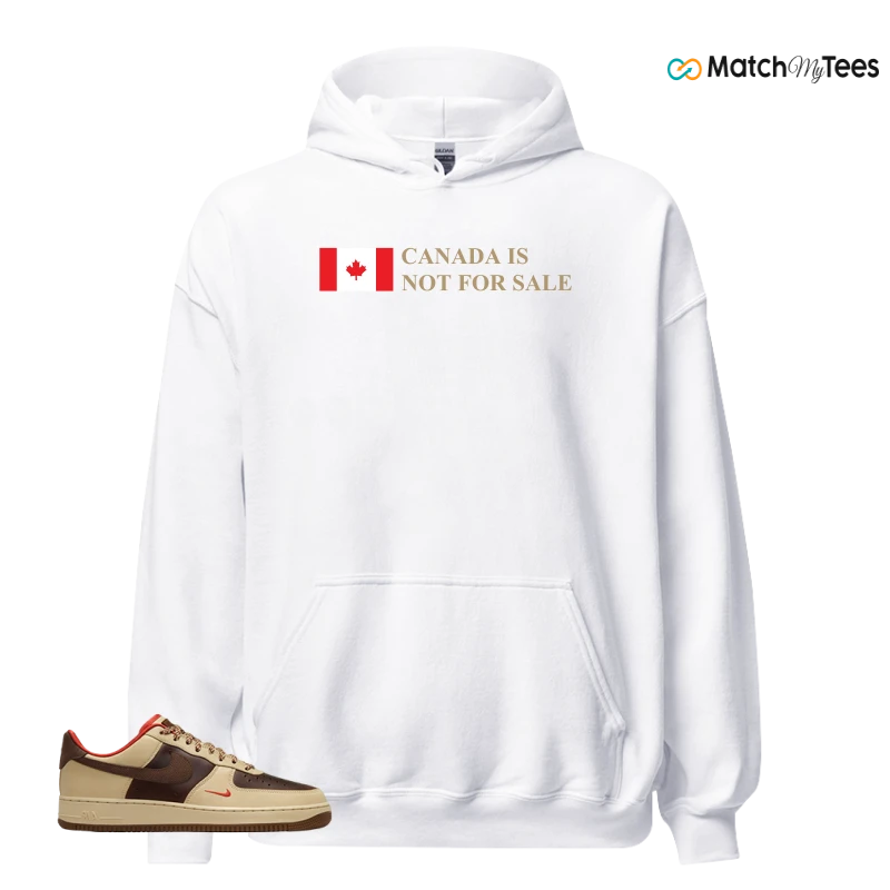 NIKE AIR FORCE 1 LOW LIGHT BRITISH TAN CACAO WOW SNEAKER Matching Tees hoodie